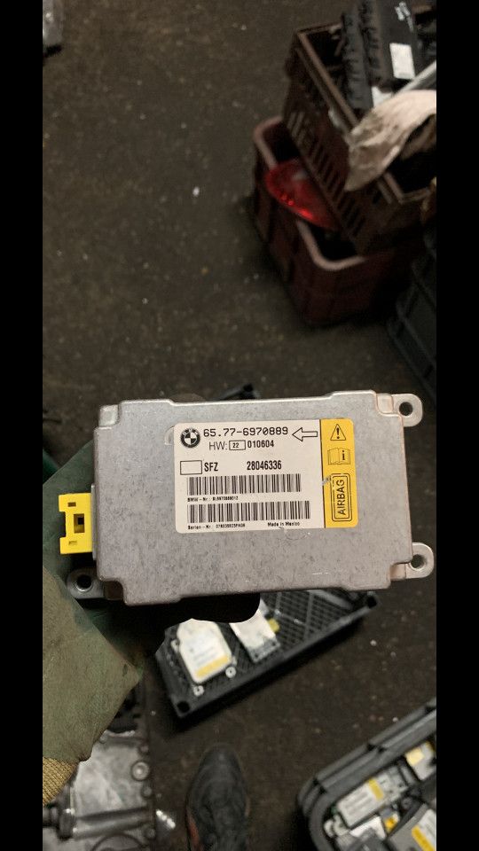 блок AirBag BMW 7 серия E65/E66/E67 [рестайлинг] 2007, 6970889, 65.77-6970889, 28046336