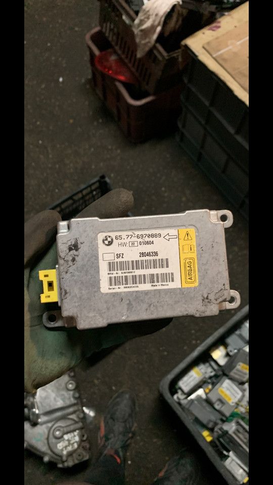 блок AirBag BMW 7 серия E65/E66/E67 [рестайлинг] 2006, 6970889, 65.77-6970889, 28046336