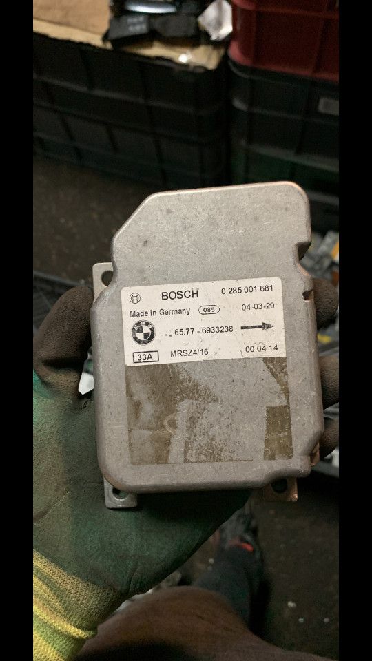 блок AirBag BMW X5 E53 [рестайлинг] 2004, 4.8 л., бензин, АКПП, внедорожник 5 дв., 6933238, 0285001681, 65776933238