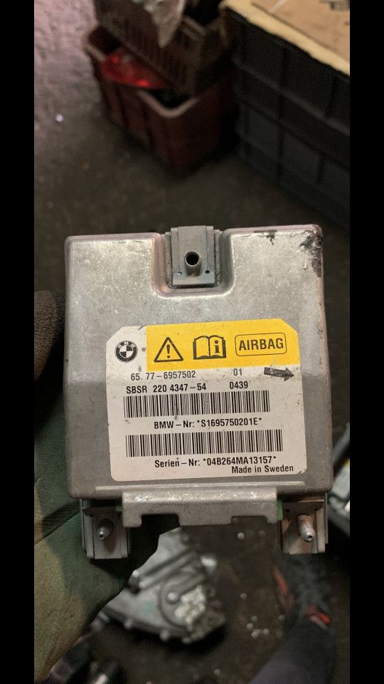 датчик AirBag BMW 5 серия E60/E61 2004, 3.0 л., дизель, АКПП, седан, 6957502, 65.77-6957502