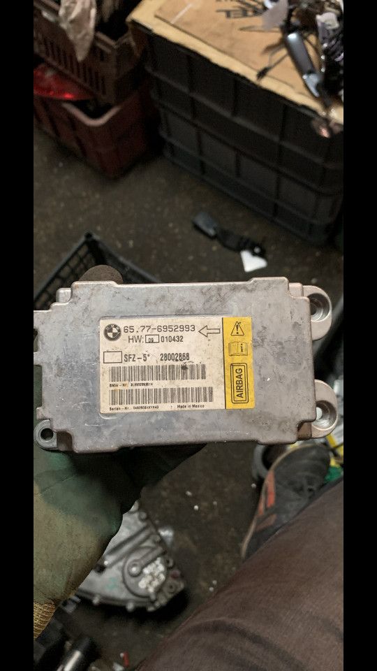 блок AirBag BMW 5 серия E60/E61 2004, 2.5 л., дизель, АКПП, универсал, 6952993, 65.77-6952993