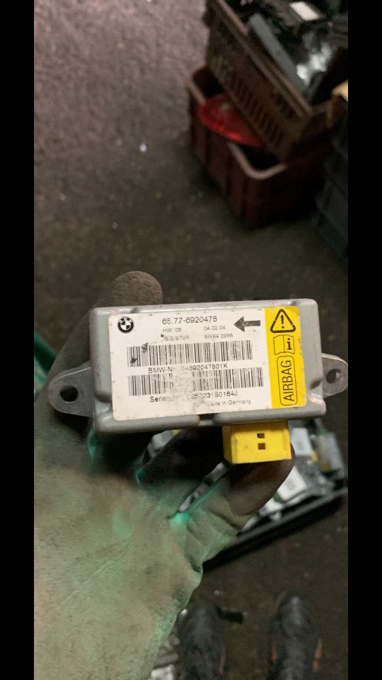 блок AirBag BMW 7 серия E65/E66/E67 2002, 65.77-6920478, 6920478