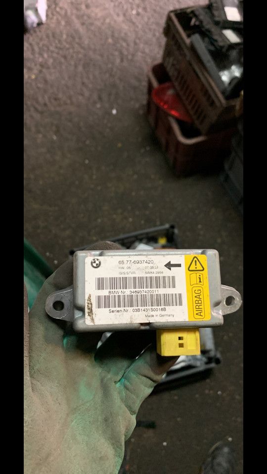 блок AirBag BMW 7 серия E65/E66/E67 2003, 65776937420, 6937420