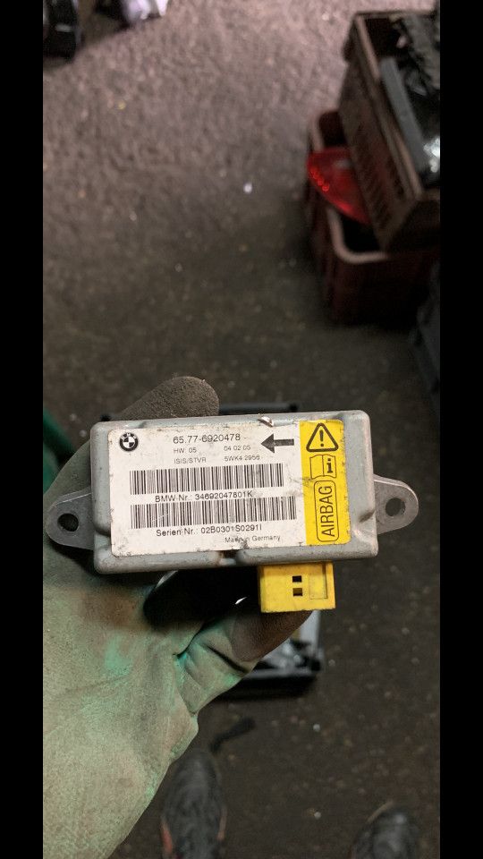 блок AirBag BMW 7 серия E65/E66/E67 2002, 65.77-6920478, 6920478