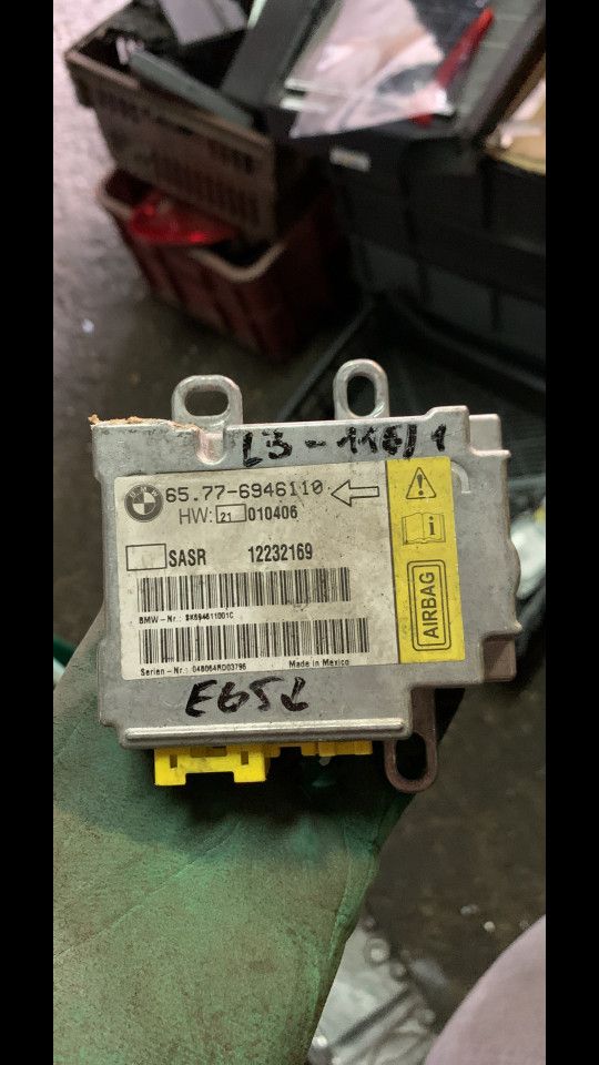 датчик удара BMW 7 серия E65/E66/E67 2004, 3.0 л., бензин, АКПП, седан, 6946110, 65776946110
