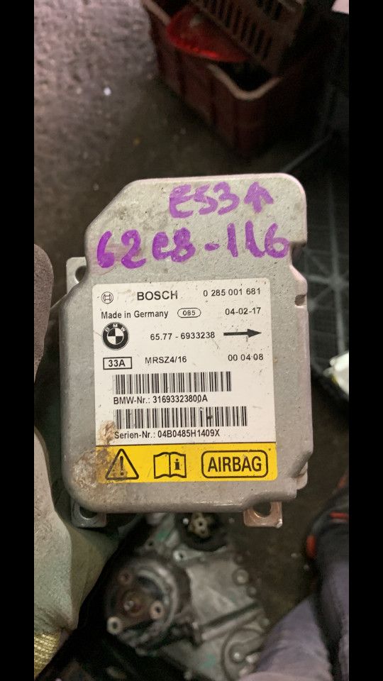 блок AirBag BMW X5 E53 [рестайлинг] 2004, 4.8 л., бензин, АКПП, внедорожник 5 дв., 0285001681, 65776933238