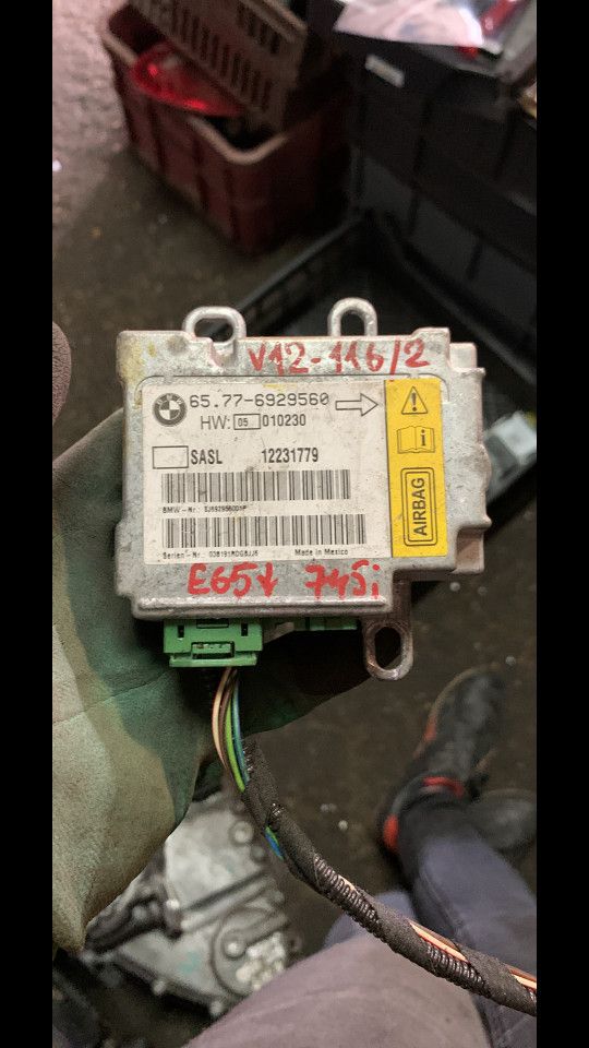 блок AirBag BMW 7 серия E65/E66/E67 2003, 65776929560, 6929560