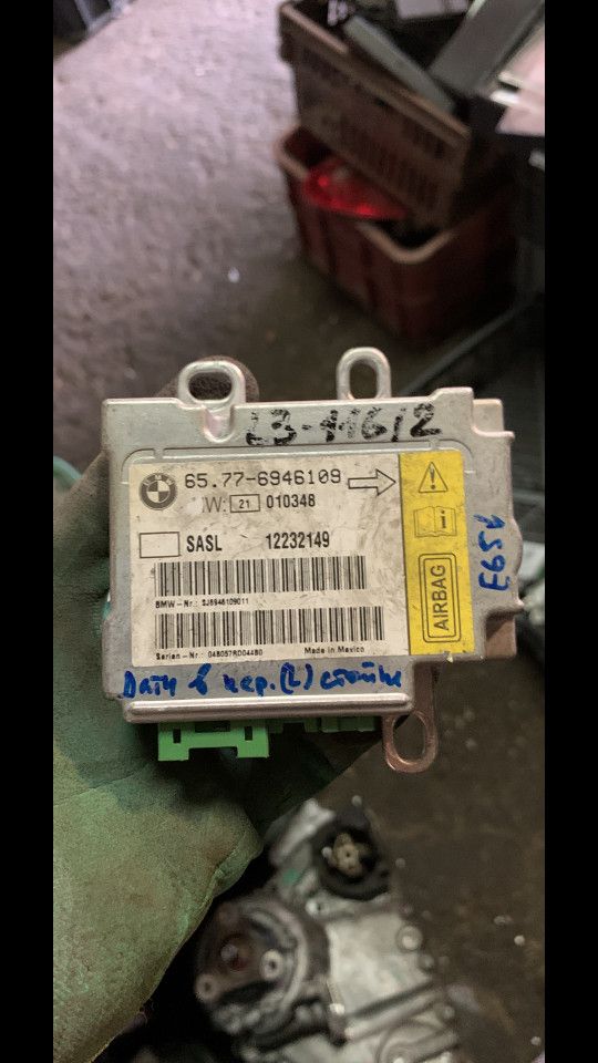 блок AirBag BMW 7 серия E65/E66/E67 2004, 3.0 л., бензин, АКПП, седан, 6946109, 65776946109