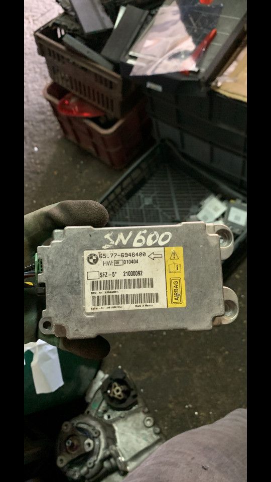 блок AirBag BMW 5 серия E60/E61 2004, 2.5 л., бензин, МКПП, универсал, 65776946400, 6946400