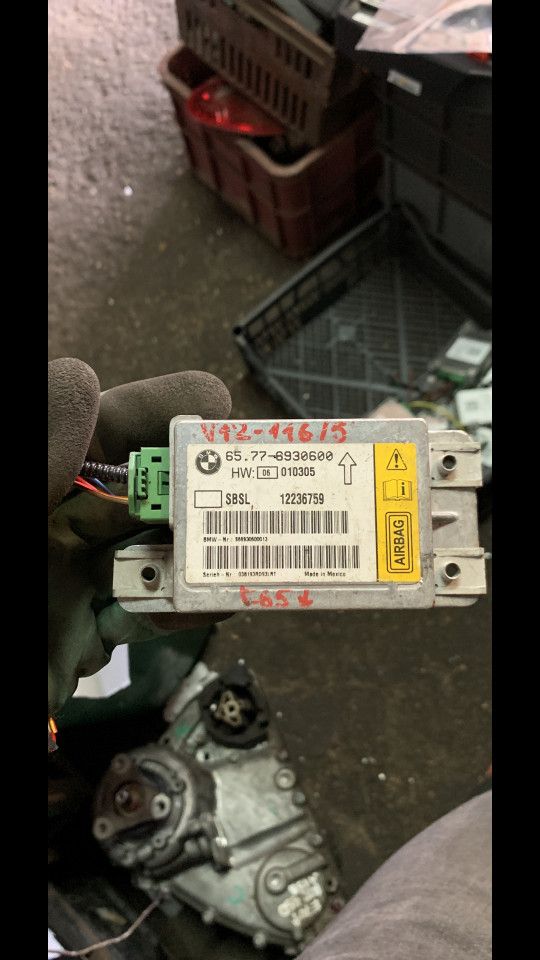 блок AirBag BMW 7 серия E65/E66/E67 2003, 65.77-6930600, 6930600