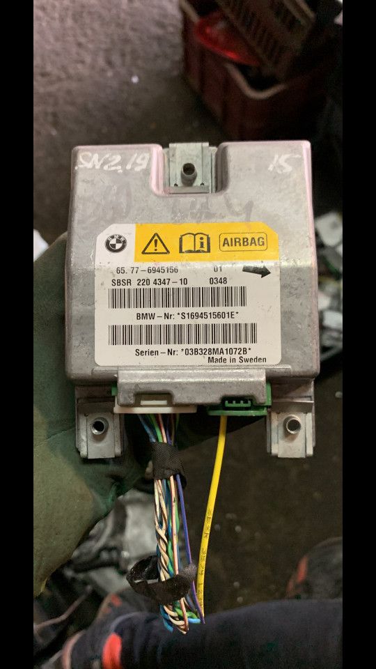 блок AirBag BMW 5 серия E60/E61 2004, 65776945156