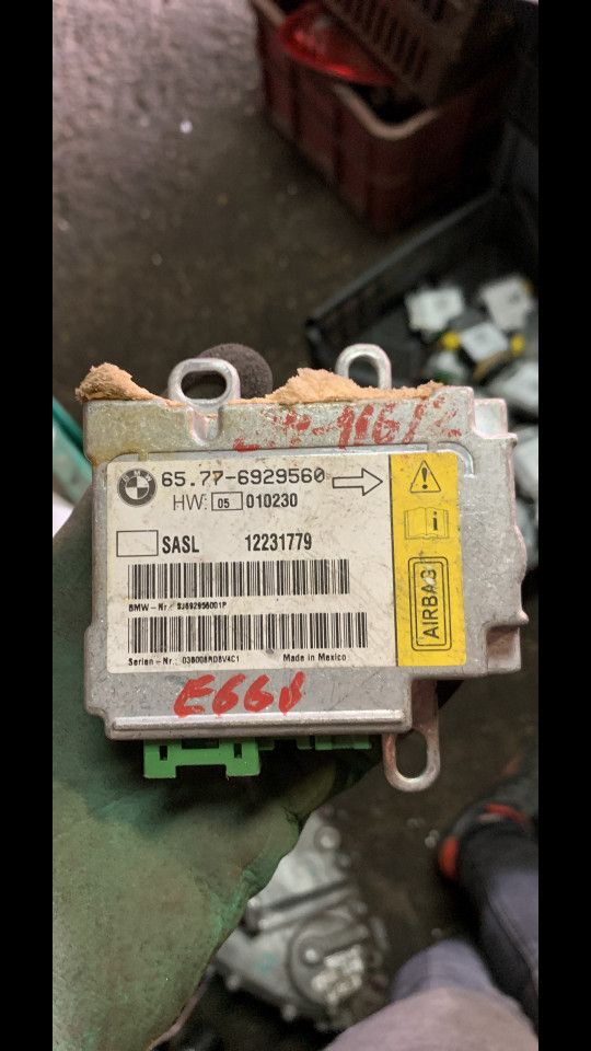 блок AirBag BMW 7 серия E65/E66/E67 2003, 65776929560, 6929560