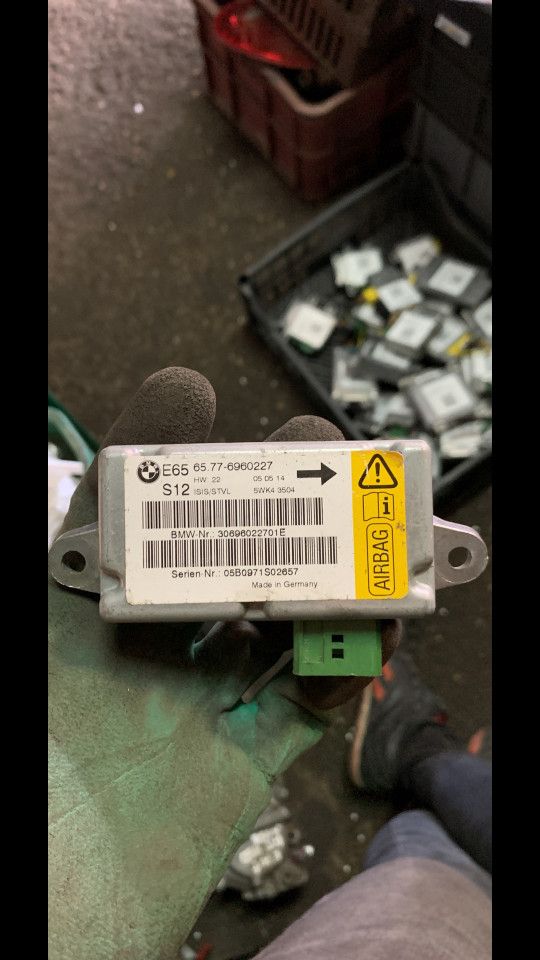 блок AirBag BMW 7 серия E65/E66/E67 2004, 65776960227