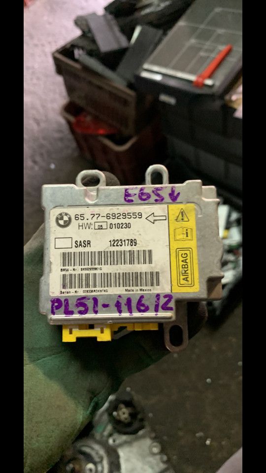блок AirBag BMW 7 серия E65/E66/E67 2003, 4.4 л., бензин, АКПП, седан, 6929559, 65776929559