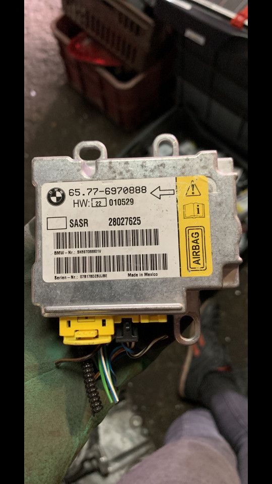 блок AirBag BMW 7 серия E65/E66/E67 [рестайлинг] 2007, 3.0 л., дизель, АКПП, седан, 65776970888