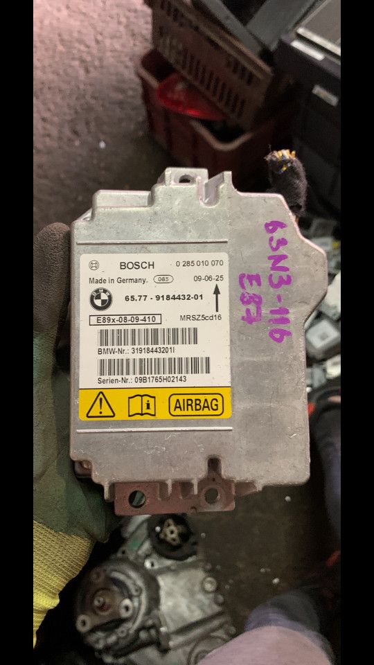 блок AirBag BMW 3 серия E90/E91/E92/E93 [рестайлинг] 2010, 2.0 л., бензин, АКПП, седан, 9184432, 6577918443201