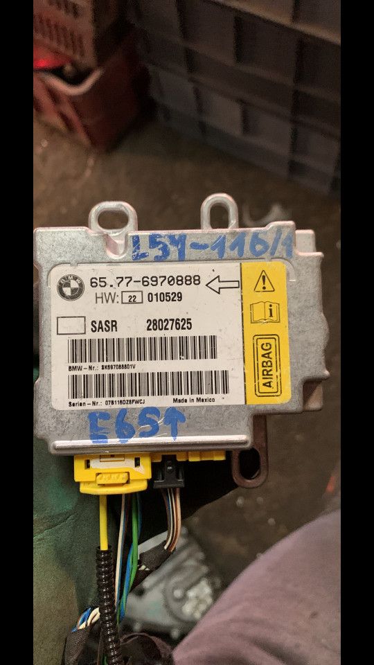 блок AirBag BMW 7 серия E65/E66/E67 [рестайлинг] 2007, 3.0 л., дизель, АКПП, седан, 65776970888