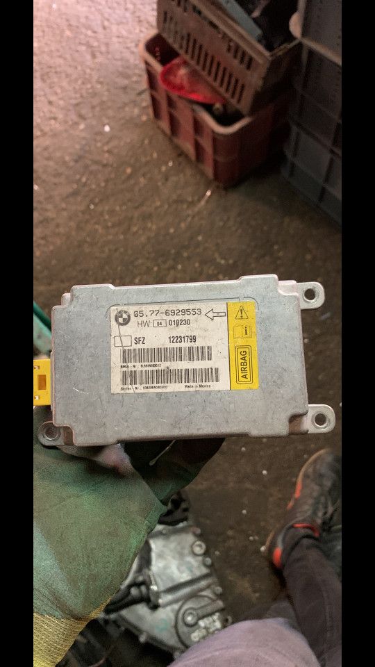 блок AirBag BMW 7 серия E65/E66/E67 2003, 6929553, 65776929553