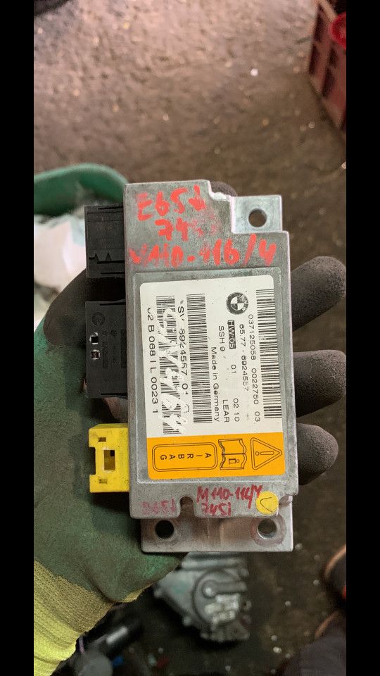 блок AirBag BMW 7 серия E65/E66/E67 2002, 6924557, 65776924557, 037125058