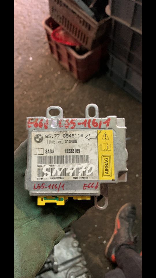 блок AirBag BMW 7 серия E65/E66/E67 2004, 3.0 л., бензин, АКПП, седан, 6946110, 65776946110