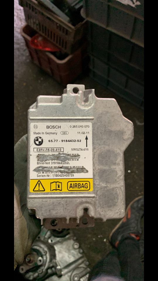 блок AirBag BMW 3 серия E90/E91/E92/E93 [рестайлинг] 2010, 2.0 л., бензин, АКПП, седан, 6577918443202
