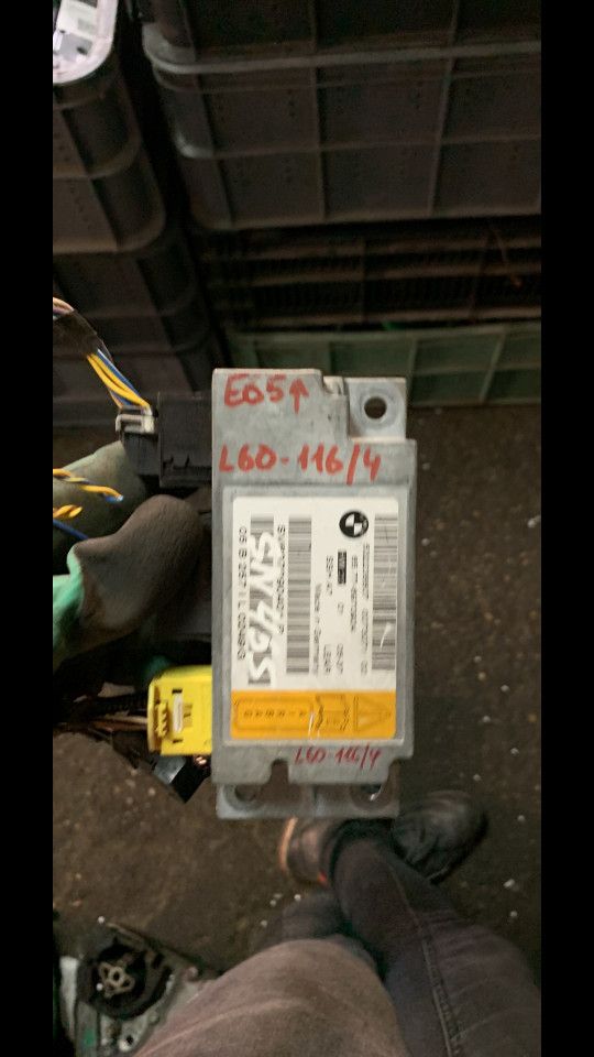 блок AirBag BMW 7 серия E65/E66/E67 [рестайлинг] 2007, 3.0 л., дизель, АКПП, седан, 6970904, 65776970904