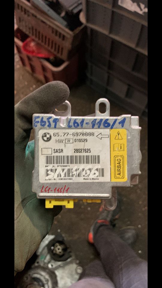 блок AirBag BMW 7 серия E65/E66/E67 [рестайлинг] 2007, 3.0 л., дизель, АКПП, седан, 65776970888