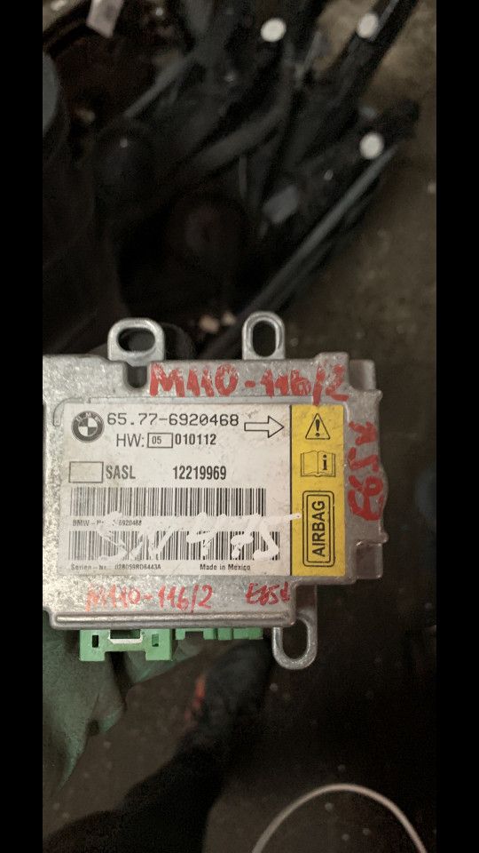 блок AirBag BMW 7 серия E65/E66/E67 [рестайлинг] 2005, 65776920468, 6920468