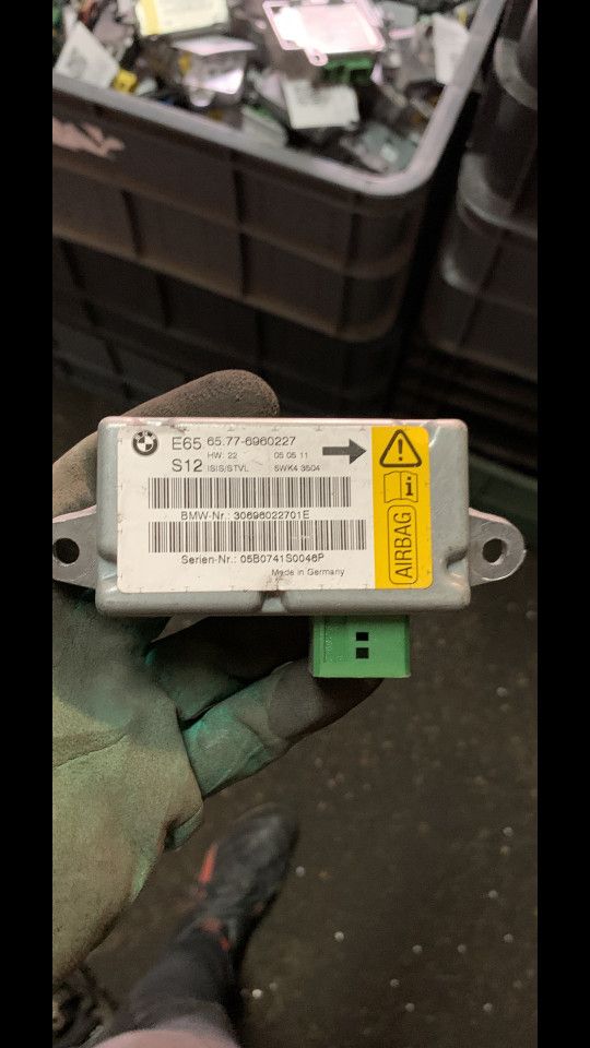 блок AirBag BMW 7 серия E65/E66/E67 2004, 65776960227