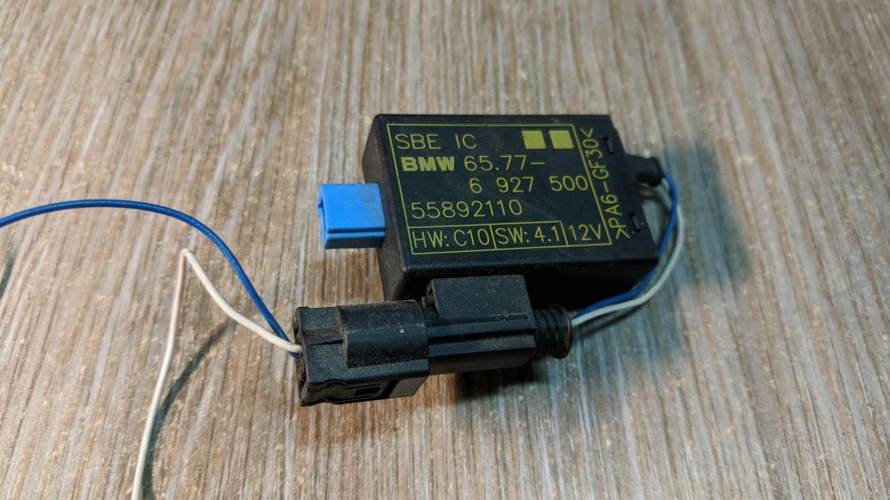 датчик присутствия пассажира BMW 5 серия E60/E61 2003, 65776927500, 6927500