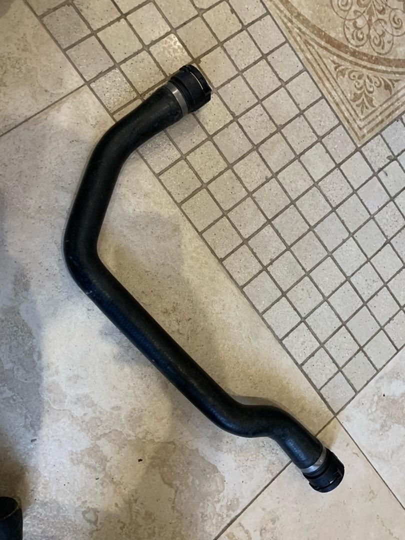 патрубок радиатора BMW X5 E70 2009, 3.0 л., M57 D30 (306D3), дизель, АКПП, внедорожник 5 дв., 7794153