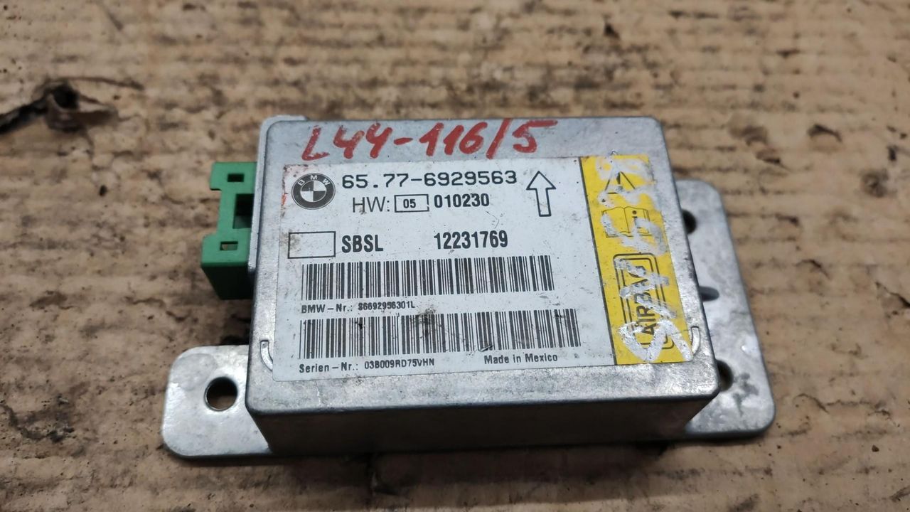 блок AirBag BMW 7 серия E65/E66/E67 [рестайлинг] 2006, 6929563