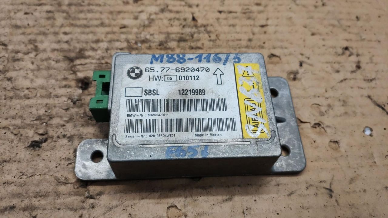 блок AirBag BMW 7 серия E65/E66/E67 2003, 6920470