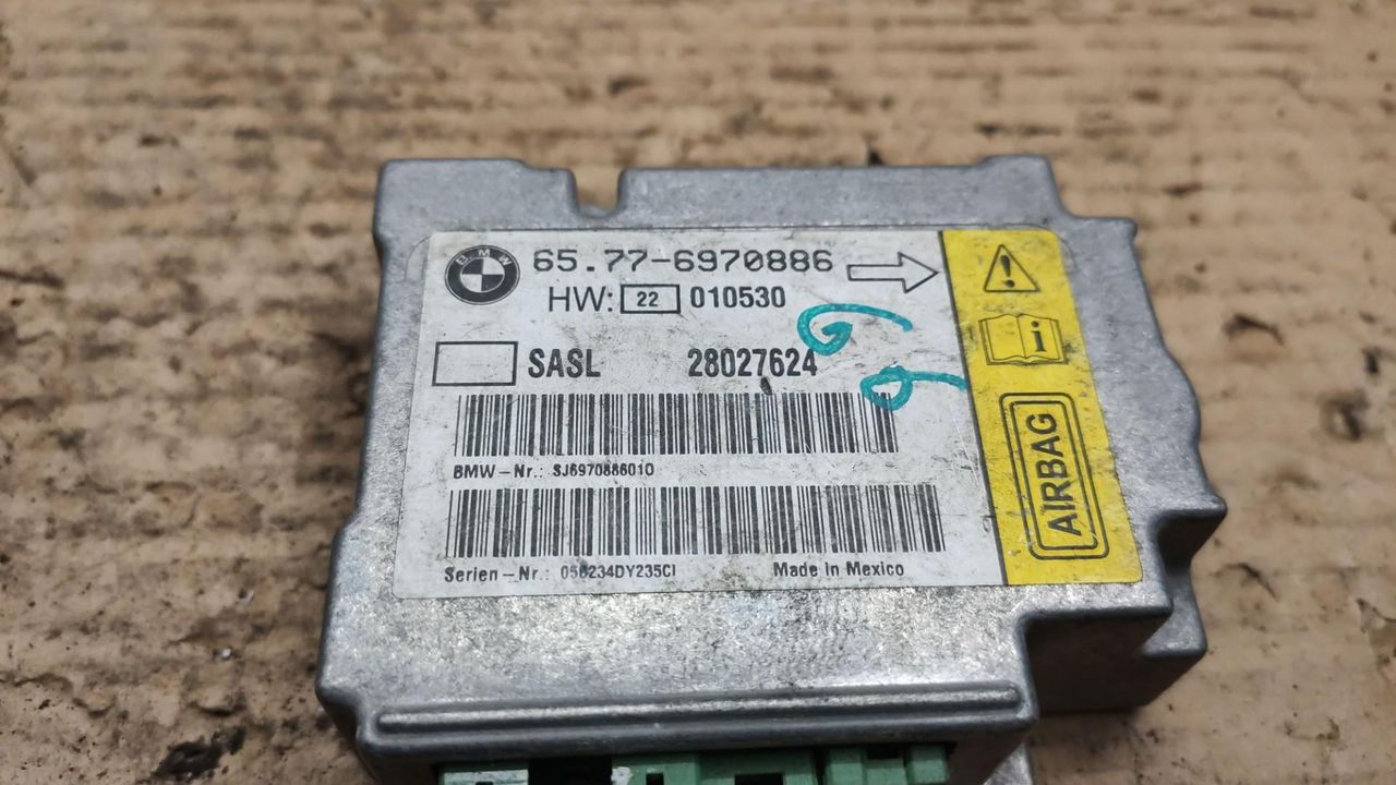 блок AirBag BMW 7 серия E65/E66/E67 [рестайлинг] 2005, 6970886