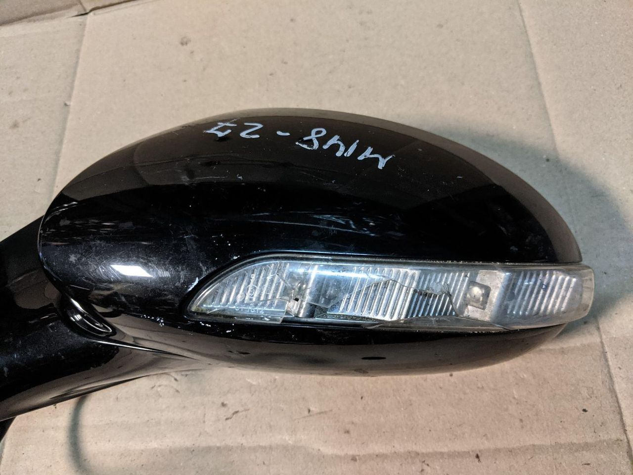 накладка на зеркало Mercedes-Benz CLS-Класс C219 2005, 3.0 л., OM 642.920, дизель, АКПП, черный, купе