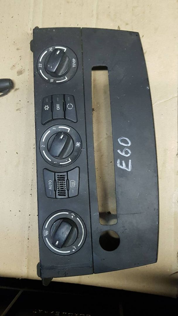 блок управления печки / климат-контроля BMW 5 серия E60/E61 2004, 6988502