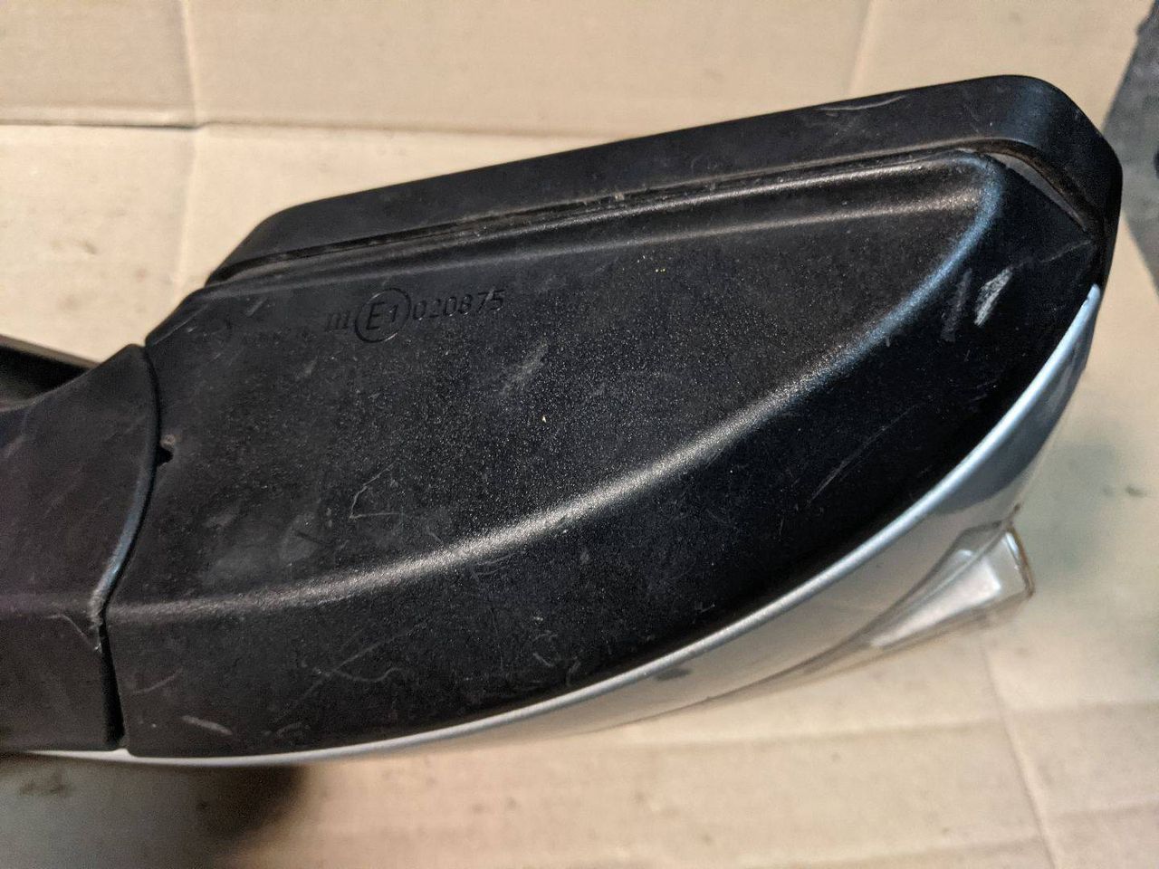 накладка на зеркало Mercedes-Benz C-Класс W204/S204 2008, 2.1 л., OM 646.811, дизель, МКПП, серебро, седан