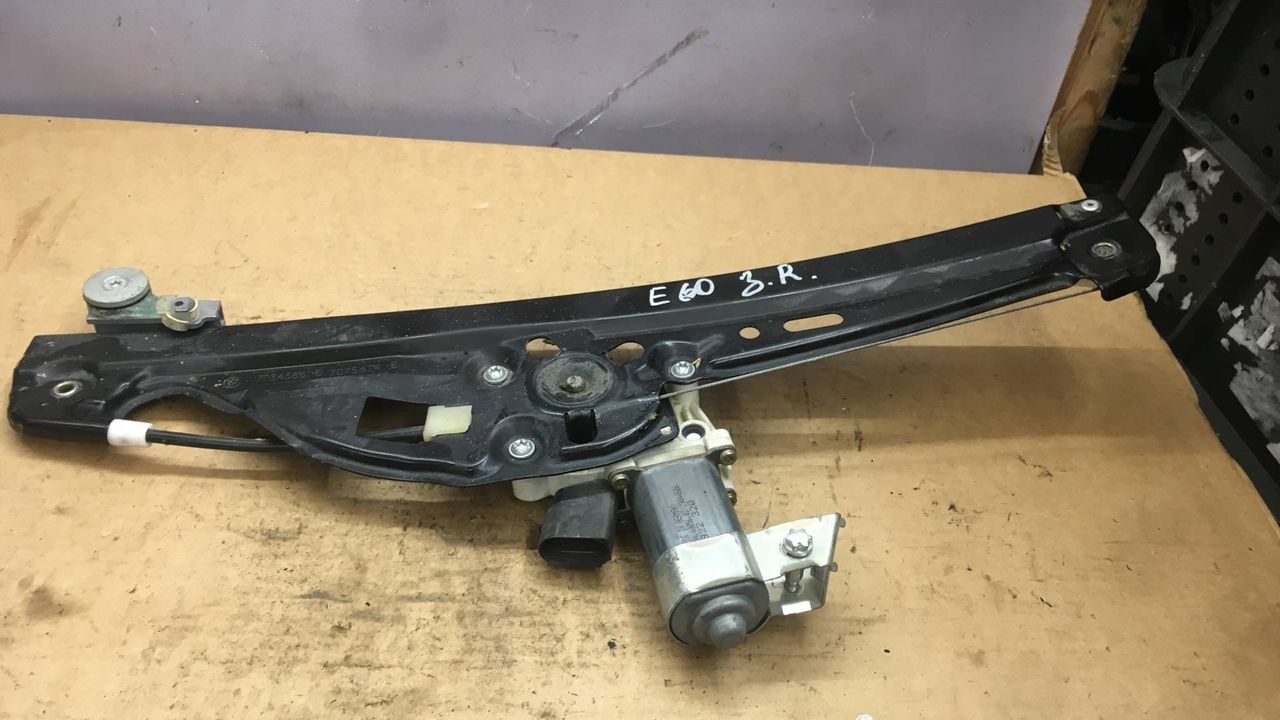стеклоподъемник задний правый BMW 5 серия E60/E61 2007, 7034388, 7075674