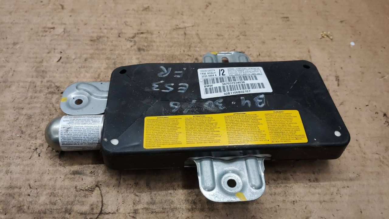 подушка безопасности дверная BMW X5 E53 2002, 3723403