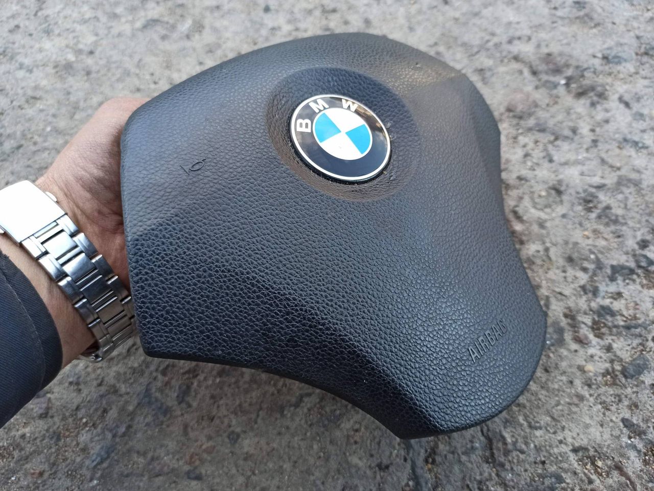 подушка безопасности водителя BMW 5 серия E60/E61 [рестайлинг] 2009, 2.0 л., N47 D20 A, дизель, АКПП, седан, 7046200