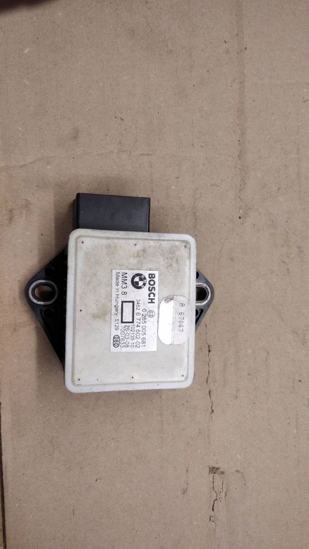 датчик ускорения BMW X5 E70 2008, 3.0 л., бензин, АКПП, внедорожник 5 дв., 0265005681, 5005721