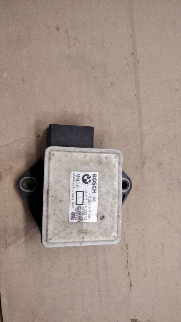датчик ускорения BMW X5 E70 2008, 3.0 л., бензин, АКПП, внедорожник 5 дв., 0265005681, 5005721