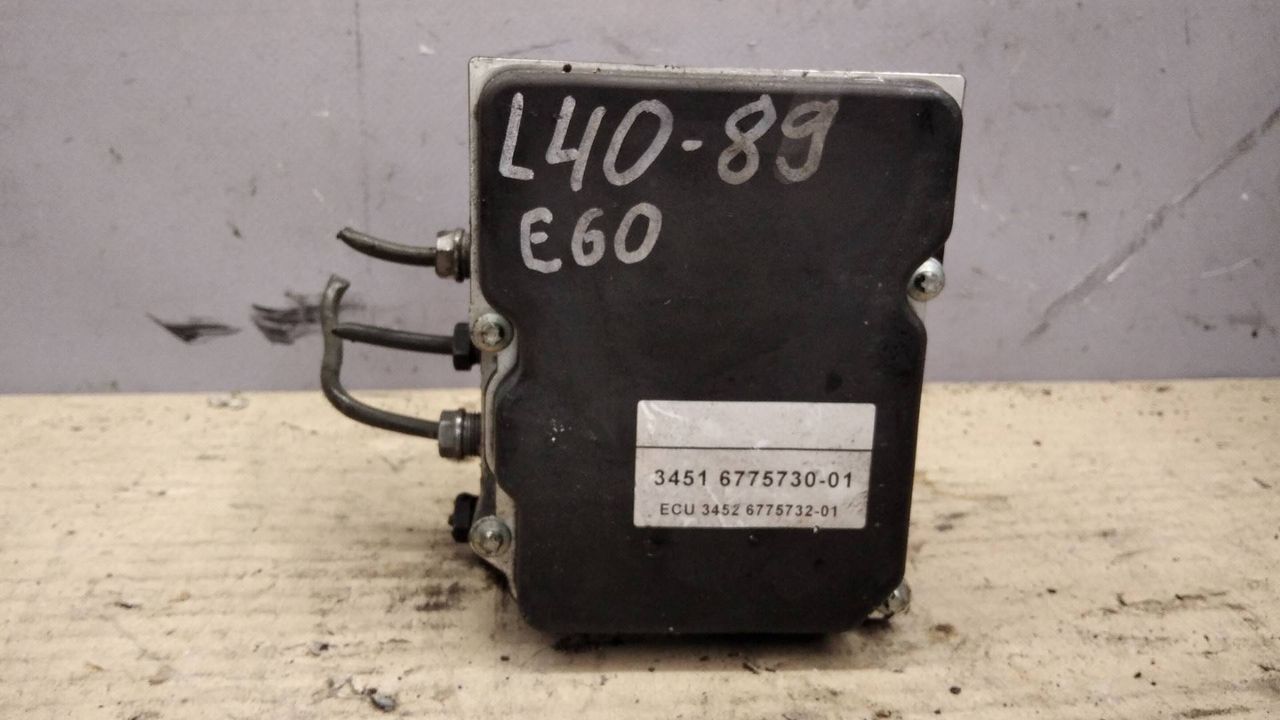 блок ABS BMW 5 серия E60/E61 2006, 3.0 л., дизель, АКПП, седан, 6775730