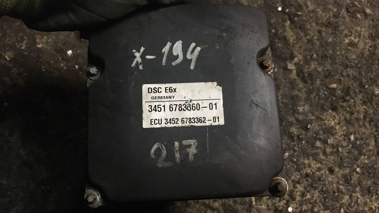 блок ABS BMW 5 серия E60/E61 2007, 6783360