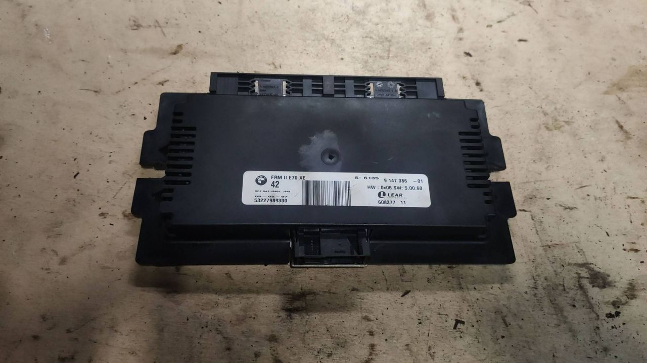 блок управления светом BMW X5 E70 2007, 3.0 л., M57 306 D3, дизель, АКПП, 9147386