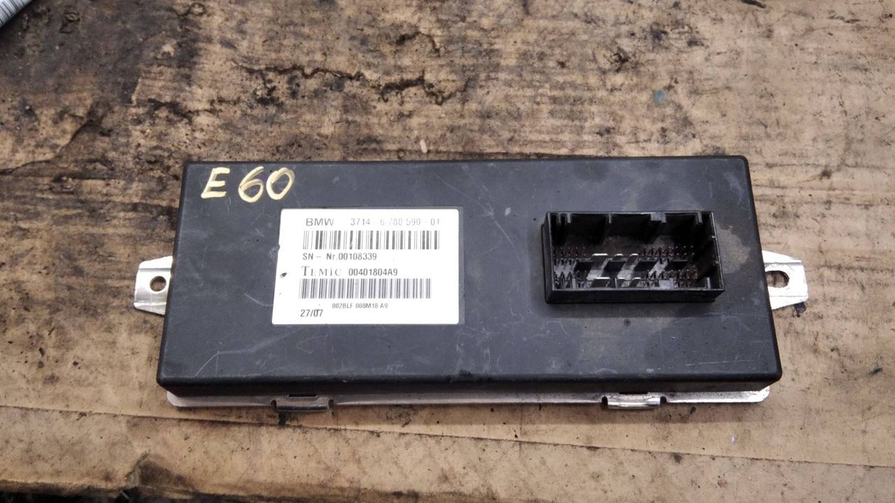 блок управления EDC BMW 5 серия E60/E61 2007, 3.0 л., АКПП, седан, 6780590