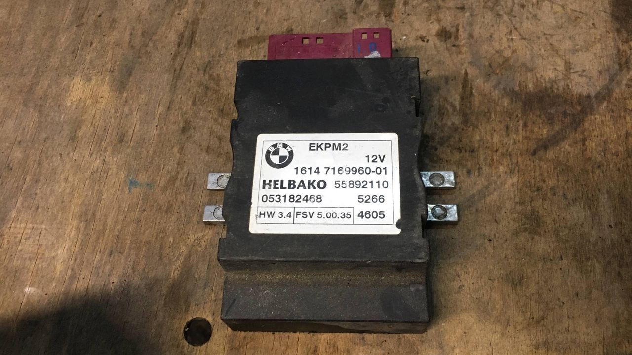 блок управления топливным насосом BMW 5 серия E60/E61 [рестайлинг] 2007, 2.0 л., дизель, АКПП, универсал, 16147169960