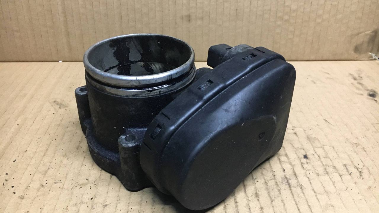 заслонка дроссельная BMW 3 серия E46 2002, 2.5 л., бензин, АКПП, седан, 7502444, 408238425004