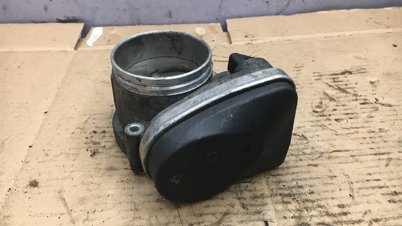 заслонка дроссельная BMW X5 E53 2001, 3.0 л., бензин, АКПП, внедорожник 5 дв., 7502445, 408-238-424-002
