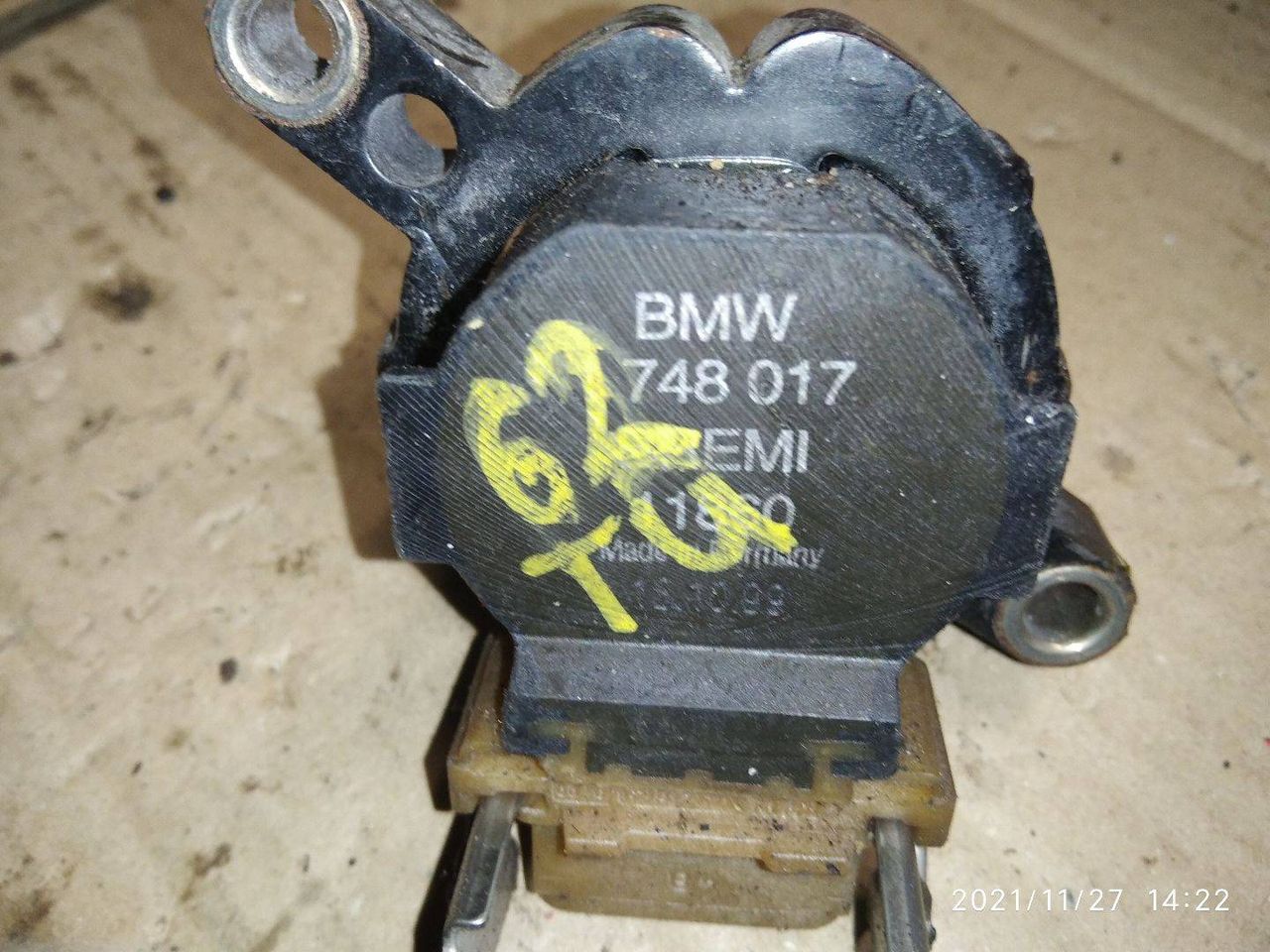 катушка зажигания BMW 5 серия E39 2000, 2.8 л., бензин, АКПП, седан, 1748017